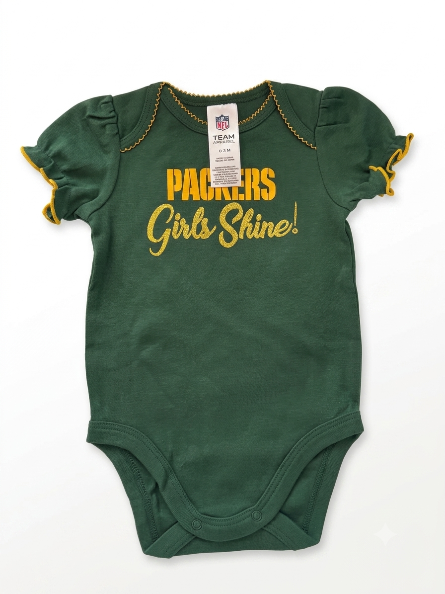 Packers 0-3 bodysuits