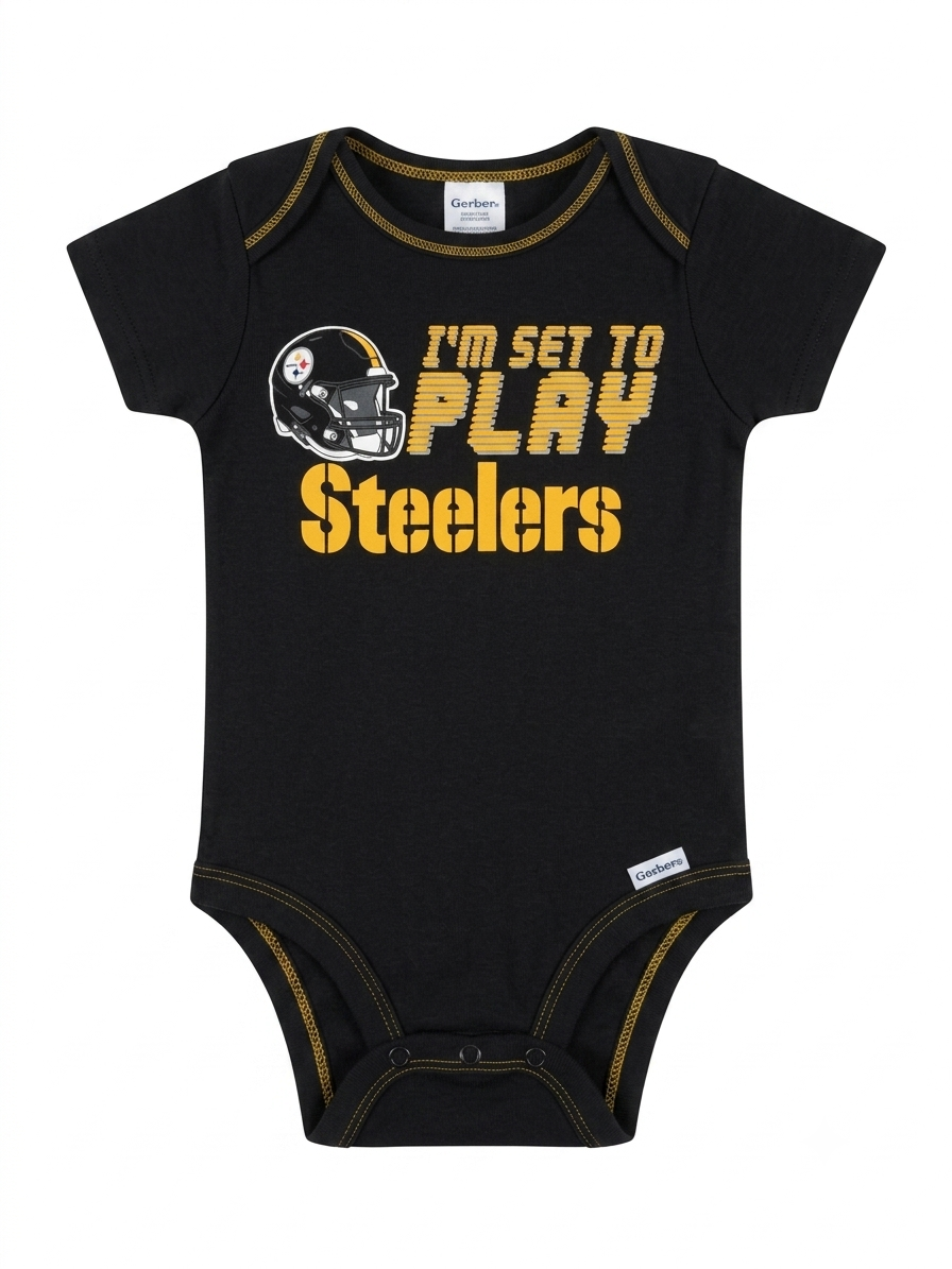 Pittsburgh Steelers 0-3 bodysuits