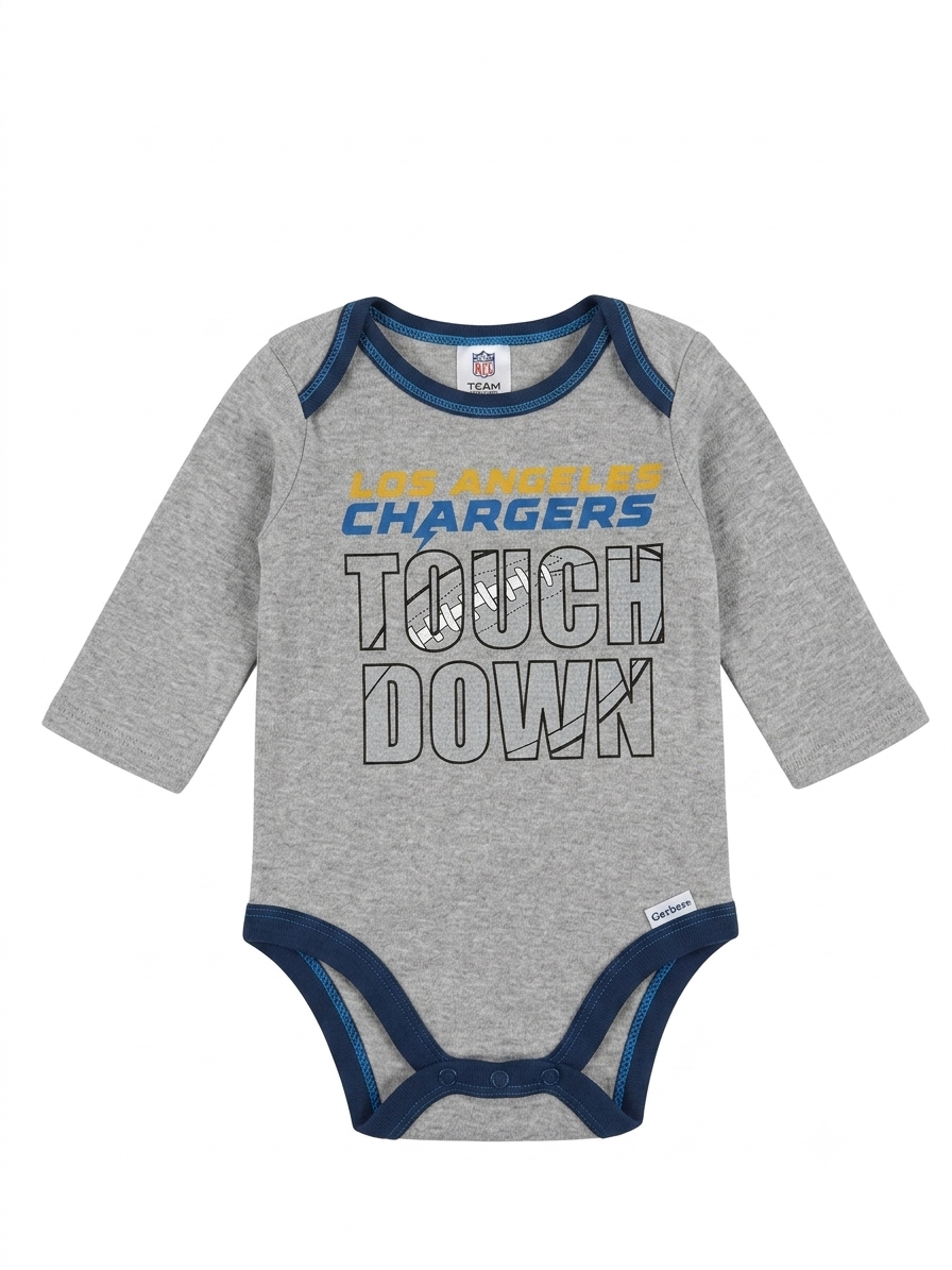 Chargers 0-3 bodysuits