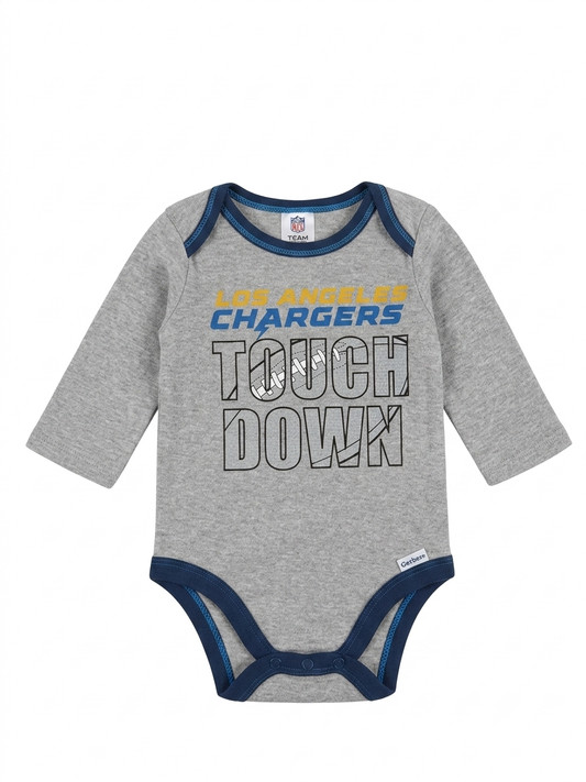 Chargers 0-3 bodysuits