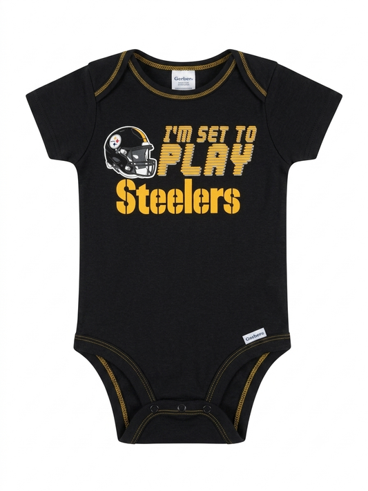 Pittsburgh Steelers 0-3 bodysuits