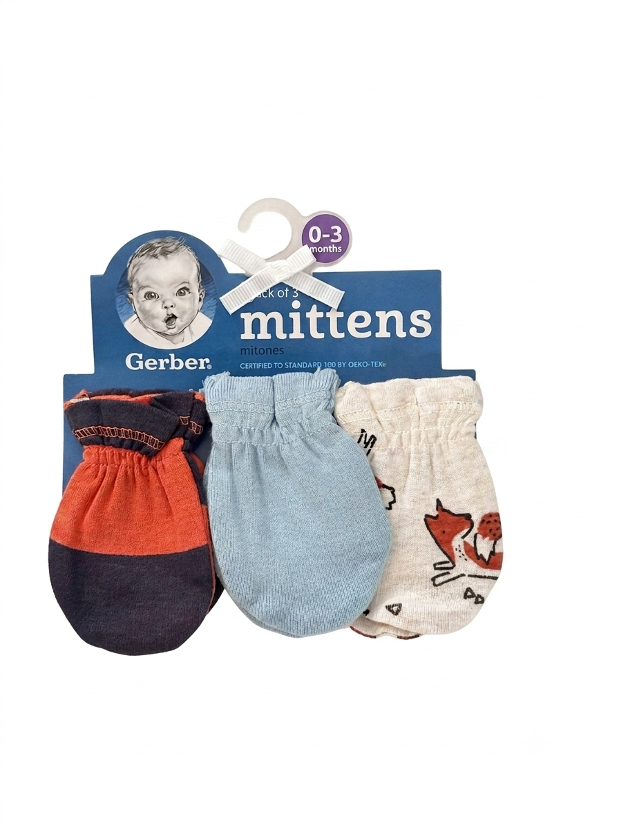 3 Pack Mittens